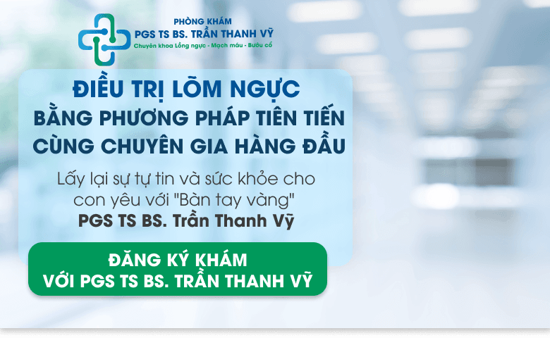 Hero giới thiệu điều trị lõm ngực cùng PGS TS BS. Trần Thanh Vỹ.