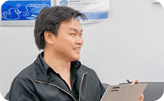 Anh Minh chia sẻ sau quá trình can thiệp cho con.